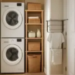 Lavanderia in casa: trucchi salvaspazio per chi ha ambienti stretti o corridoi