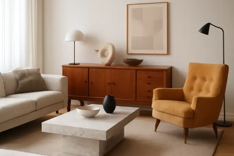 Come abbinare mobili vintage in un arredo moderno? Soluzioni di designer che trasformano davvero gli ambienti