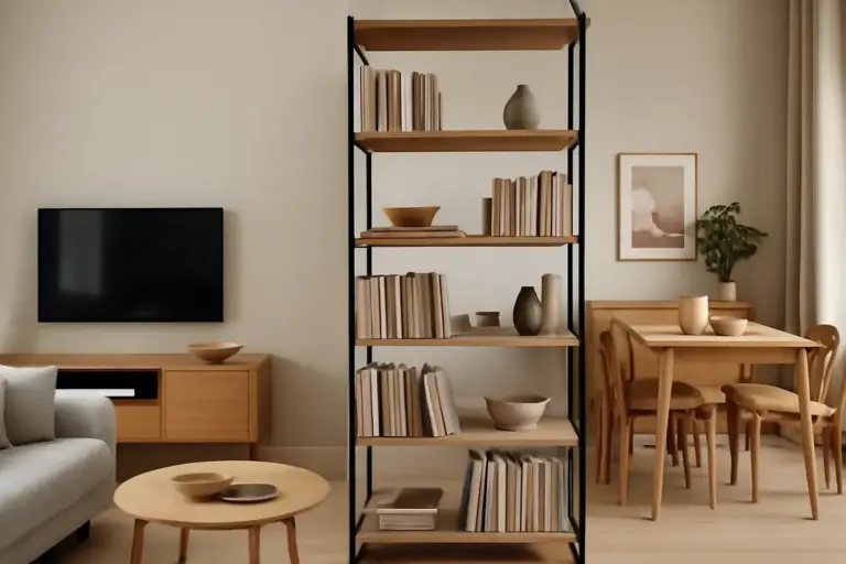 Dividere la zona giorno: soluzioni pratiche tra pareti attrezzate e librerie open