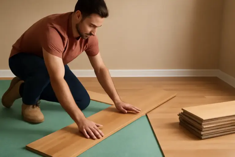 Cosa mettere sotto il parquet flottante? Il materiale che fa davvero la differenza su silenzio e durata
