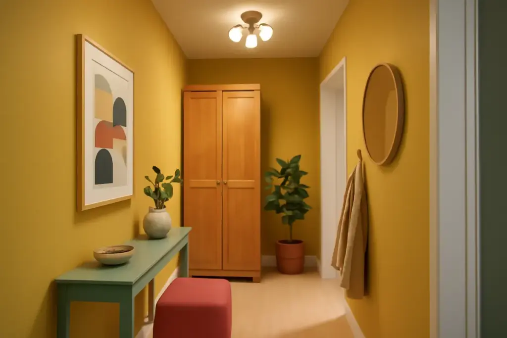 Aree di passaggio strette: quali colori e mobili aiutano a renderle più vivibili?