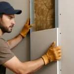 Parete in cartongesso fai da te: il dettaglio che garantisce stabilità e isolamento acustico