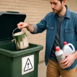 Come si smaltiscono correttamente vecchie vernici e solventi? Eviti multe con queste semplici regole