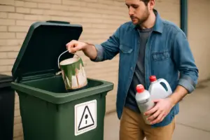 Come si smaltiscono correttamente vecchie vernici e solventi? Eviti multe con queste semplici regole