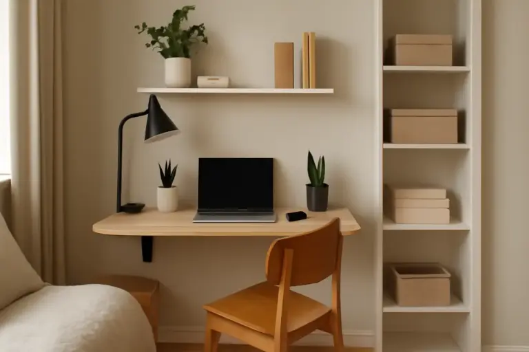 Scrivania in camera: idee salvaspazio per smart working senza rinunciare all’ordine