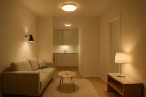 Luci per ambienti piccoli: dove posizionarle per ampliare visivamente lo spazio?