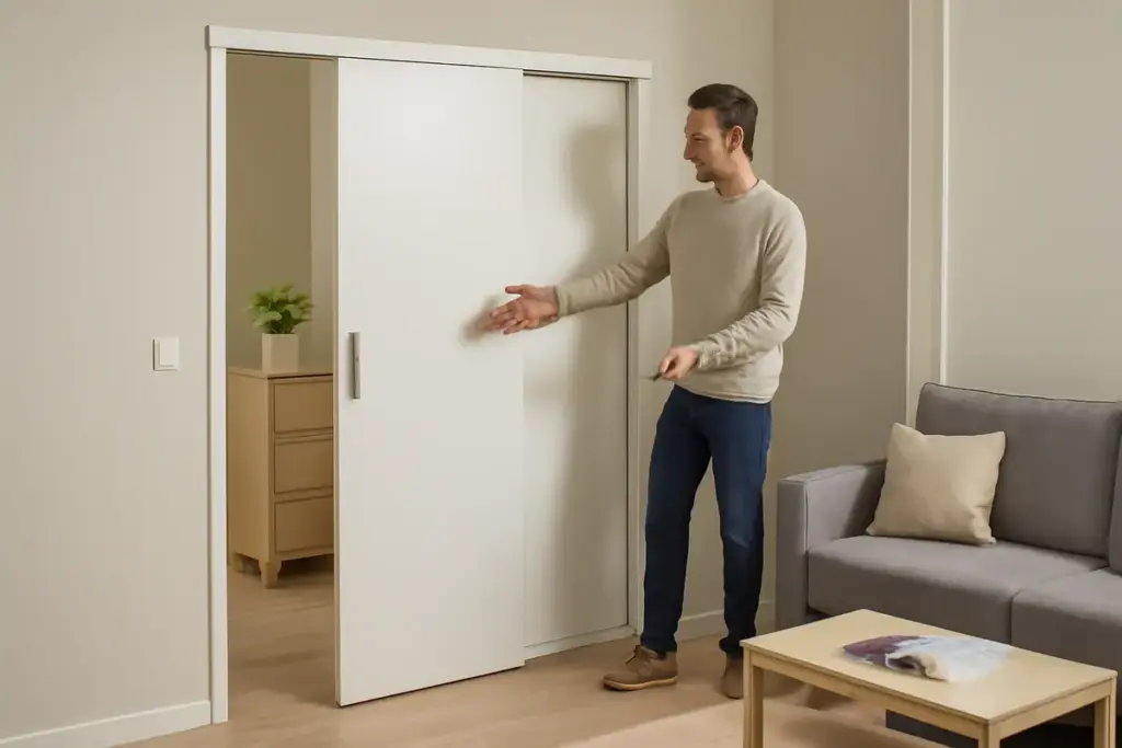 Porte interne scorrevoli: quando conviene installarle per guadagnare spazio utile in casa