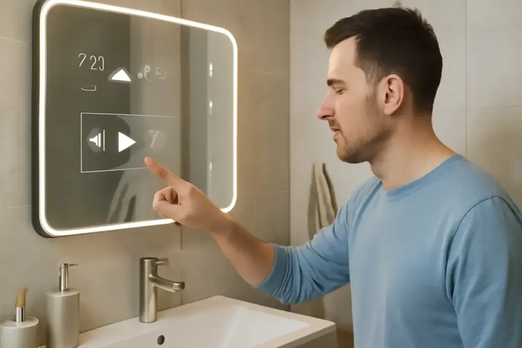 Specchi smart per il bagno: come funzionano e quali funzioni offrono davvero in più?