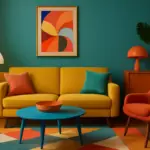 Arredamento in stile vintage pop: come integrare colori vivaci senza rischiare l’effetto kitsch